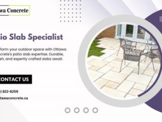 Patio Slab Specialist | Ottawa Concrete