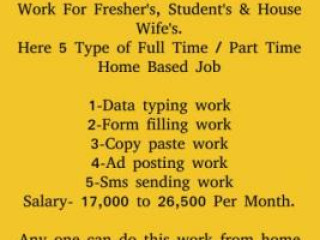  Part Time Home Based Typing Jobs In Chandigarh For Freshers And Students