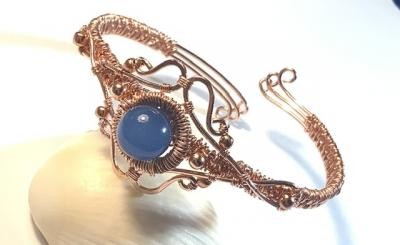 copper-bracelet-with-sapphire-blue-agate-big-0