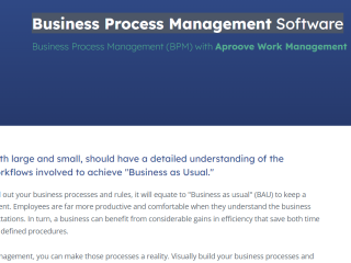 Best business process management software for business