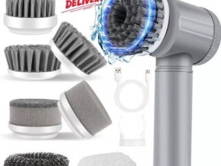 Rechargeable Electric Cordless Cleaning Brush Spin Scrubber Turbo Scrub Cleaner