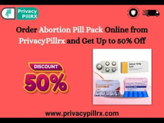 Order Abortion Pill Pack Online from PrivacyPillrx and Get Up to 50% Off