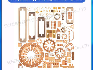 Beryllium copper shrapnel, beryllium copper reed